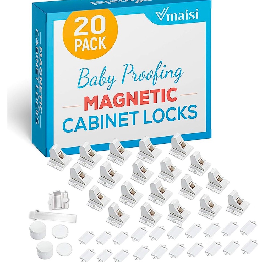 Maisi baby proofing magnetic cabinet locks